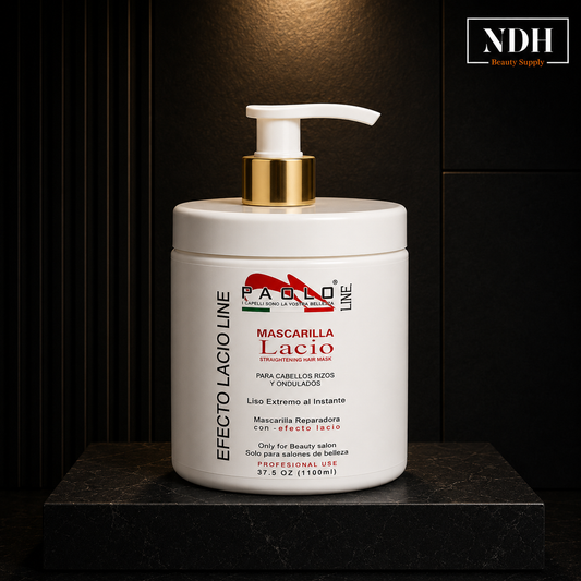 Mascarilla Efecto Lacio Paolo Line – Alisado Profesional para Cabellos Rizados y Ondulados