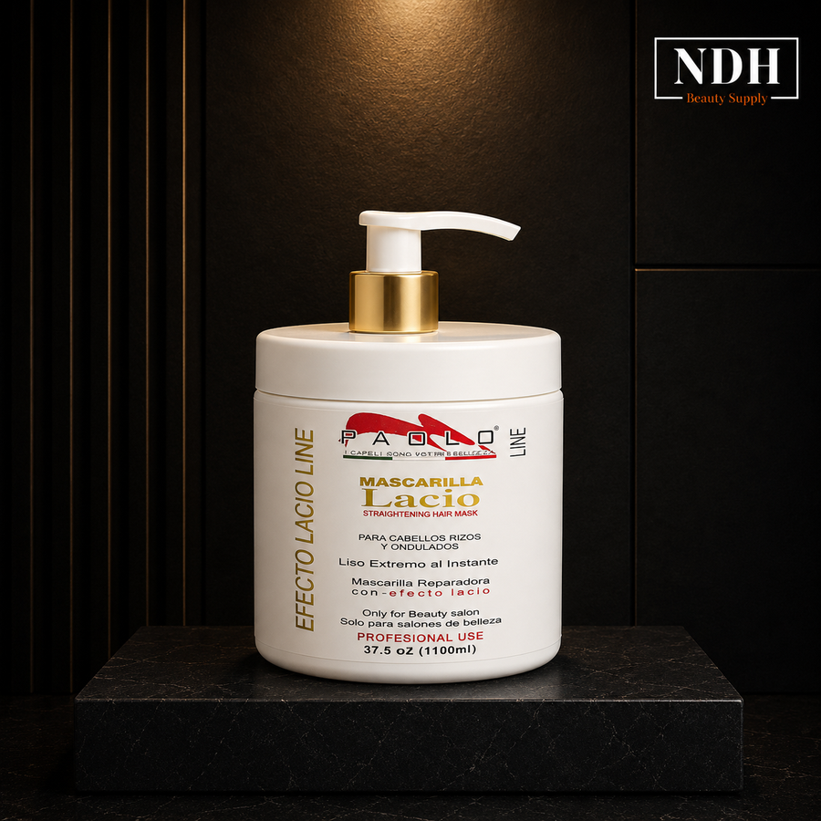 Mascarilla Lacia Efecto Botox de Paolo – Reparación e Hidratación Profunda para Cabello Rizado u Ondulado (37.5 oz))