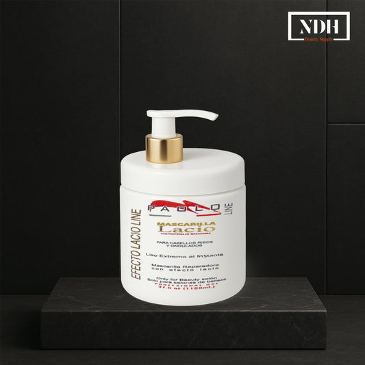 Mascarilla Lacia Efecto Botox de Paolo – Reparación e Hidratación Profunda para Cabello Rizado u Ondulado (37.5 oz))