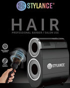 Electric Brush Cleaner Black miniatura 2