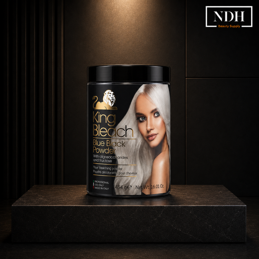 King Intense Blue Black Powder Plex 11-Level Hair Lightener – 16.01 Oz