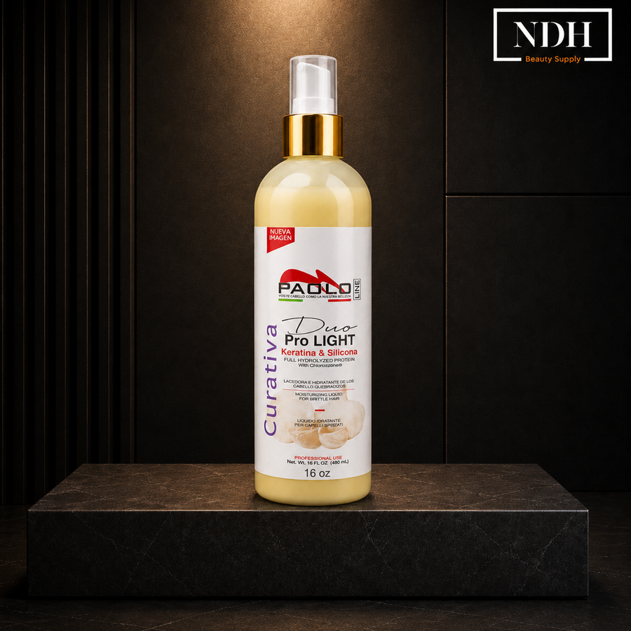 Paolo Curativa Duo Pro Light Keratin & Silicone Moisturizing Liquid – 16 Oz